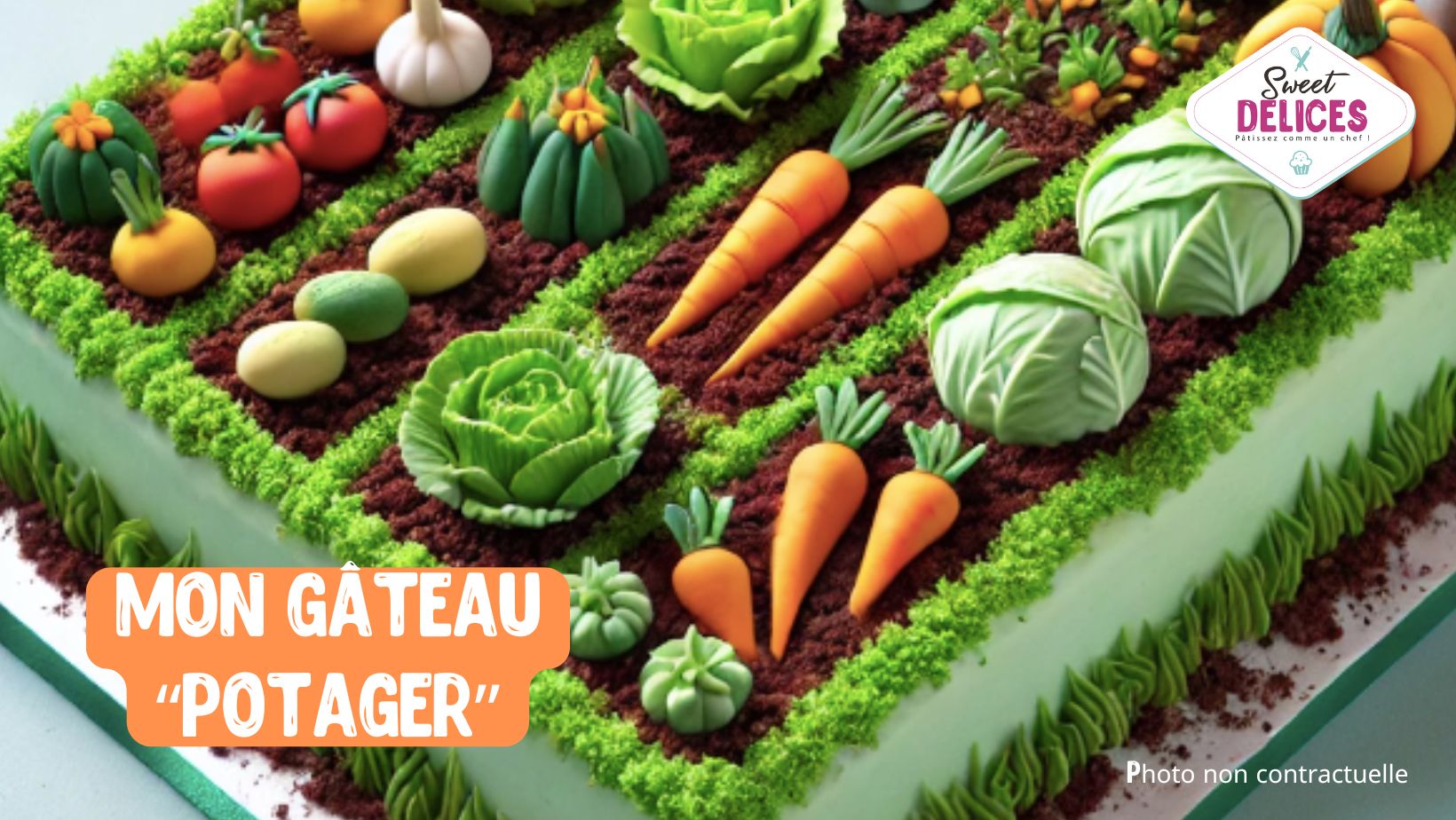 MON GÂTEAU POTAGER (DUO Parent/enfant)